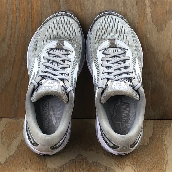 Brooks Ghost 10 Running Grey / White - Picture 6 of 8
